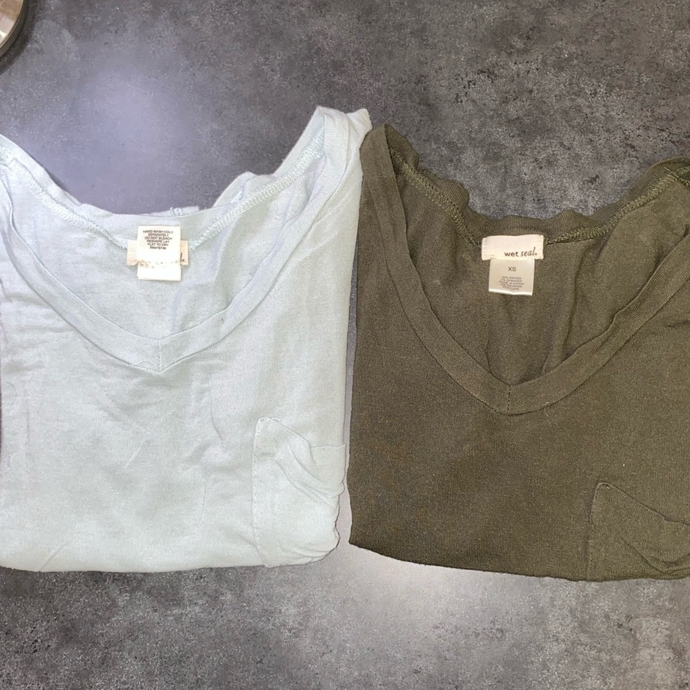 BUNDLE Two Short Sleeve Pocket Tees